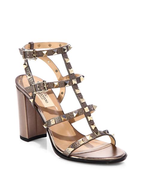 valentino rockstud sandals